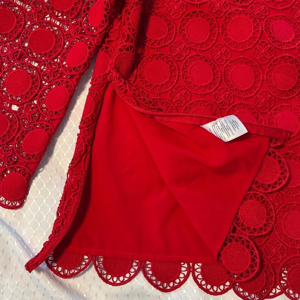 Talbots Petite Cut Lace Top Seldom Worn - Picture 5 of 13